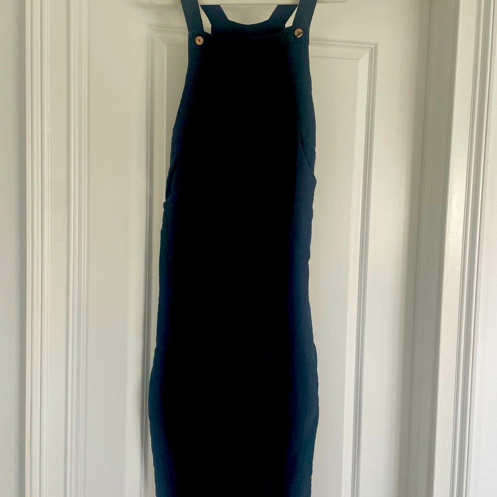 Free People sundreched dungarees
